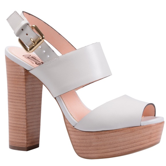 BAHIA leather platform sandal - Picture 1 of 3